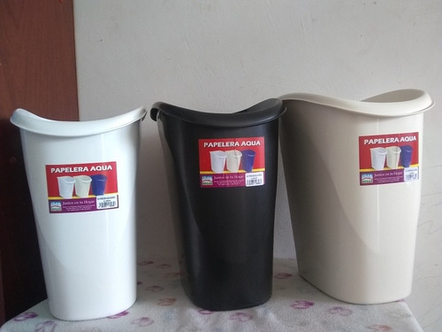 Imagen 2 de 5 de Papelera Sin Tapa Alfa Hogar