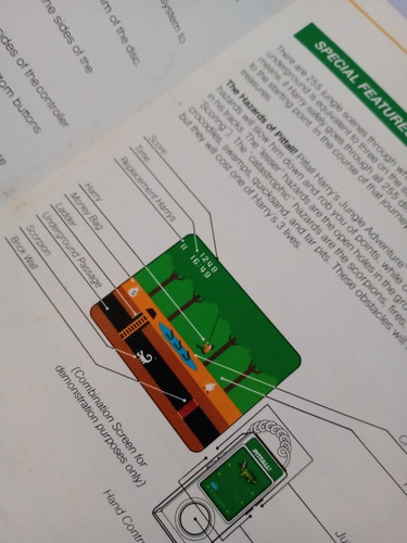 Imagen 3 de 6 de Intellivision Pitfall Solo Caja Y Manual Booklet 1982