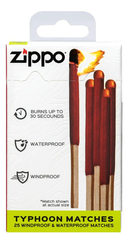 Zippo Cerillos Partidos De Tifon 40570