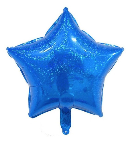Globos Metalizados Estrella 45cm 18 Holografica Iridiscente