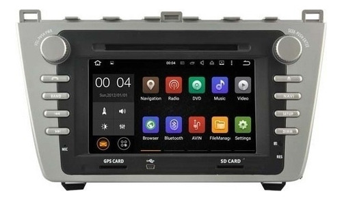 Mazda 6 2009-2013 Android 9.0 Wifi Dvd Gps Mirror Link Usb