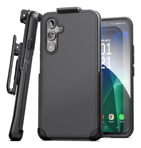 Funda Para Celular Galaxy A54 Encased Colro Negro