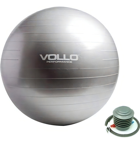 Bola de pilates Vollo 65cm com inflador -