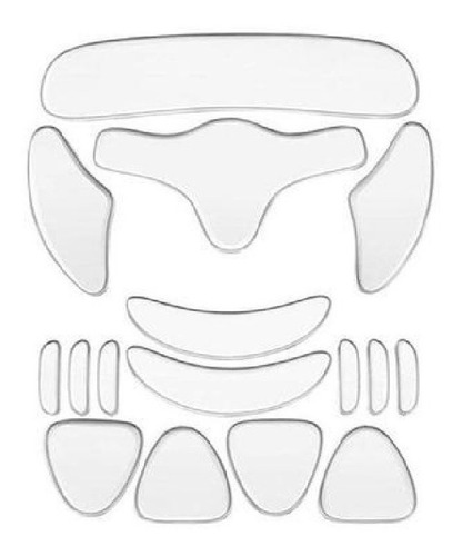 Pegatinas Anti Arrugas Para El Rostro 16 Pzas Reutilizables