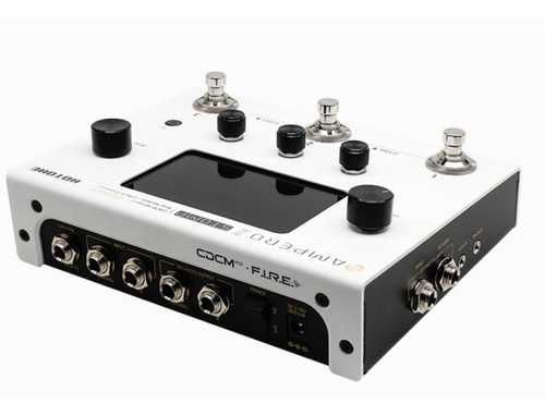 Pedal de efecto Hotone Ampero II Stomp MP-300 blanco