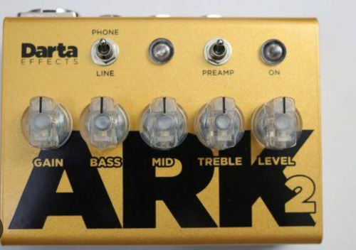 Pedal Darta Effecs Ark 2 Dourado (Usado)