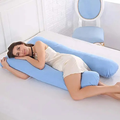 Almohada Maternal Embarazo Lactancia Hipoalergencia C Funda