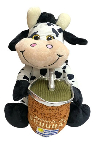 Vaca Con Mate 25 Cm - Phi Phi Toys - Giro Didáctico