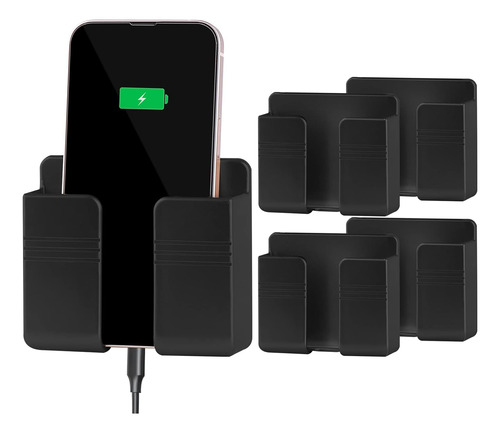 Pack De 4 Soportes Adhesivos De Pared Para Telefono Celular