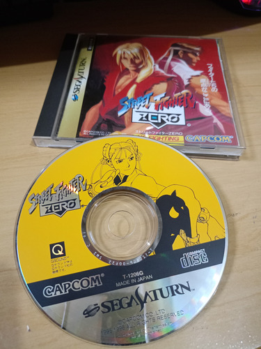 Street Fighter Zero Sega Saturn (Usado)