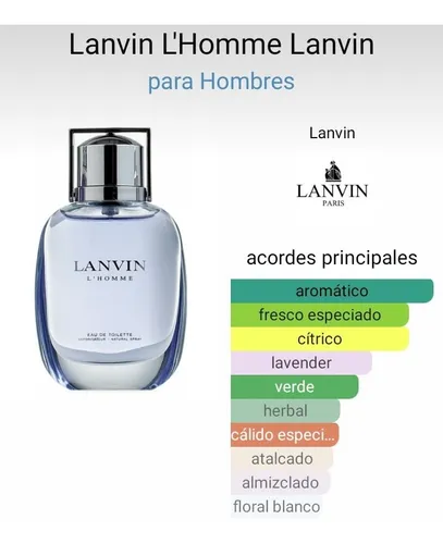 Perfume lanvin hombre best sale