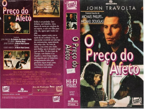 O Preço Do Afeto - John Travolta - Michael Douglas - Raro (Usado)