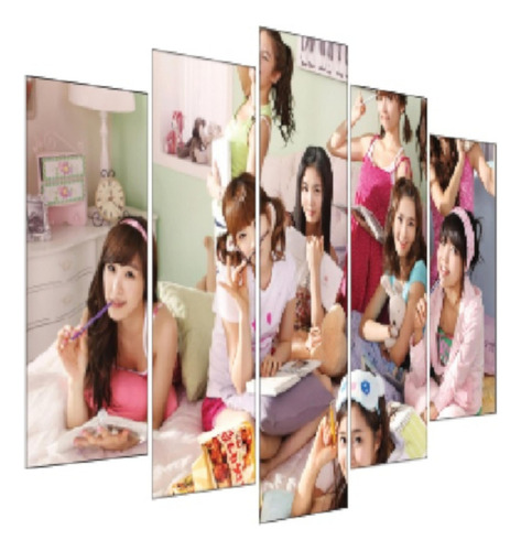 Snsd Gee Mosaic - Kit de imágenes decorativas para habitaciones y dormitorios de gran tamaño