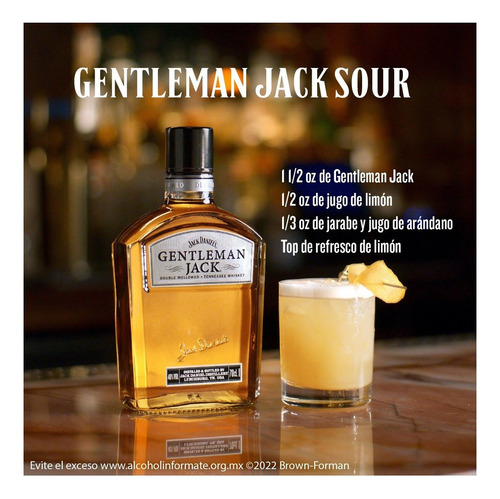 Whisky Jack Daniels Gentleman 40% De Alcohol 700ml
