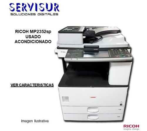 Combo Fotocopiadoras Ricoh Reseller X4 Equipos -pasa Papel-