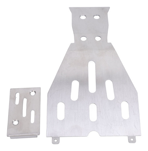 Placa Protectora De Chasis Rc, Protección De Acero Inoxidabl