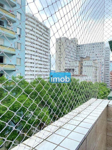Imagem 3 de 14 de Apartamento Com 2 Dormitórios À Venda, 90 M² Por R$ 310.000,00 - José Menino - Santos/sp - Ap8444