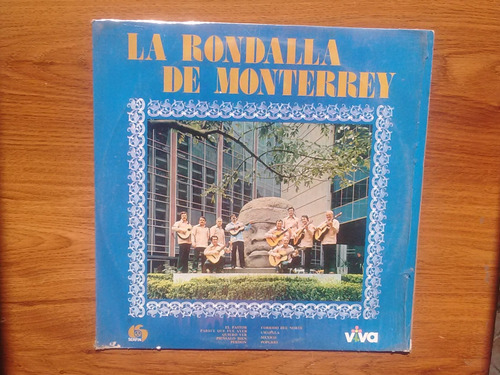 La Rondalla De Monterrey. Disco Lp 1976