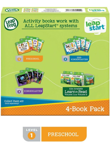 Leapfrog Leapstart Paquete De Libro De Actividades 4 En 1 Pr