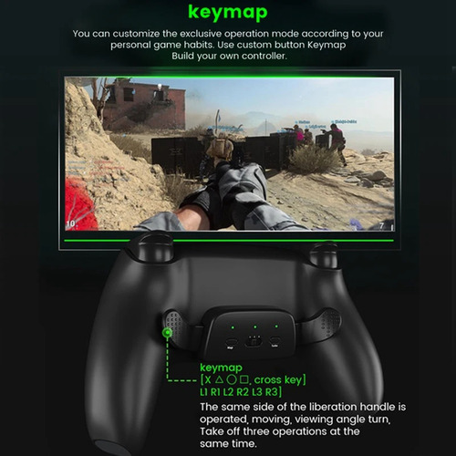 Botón Trasero Para Mando De Ps5 Con Kit De Botones De Joysti