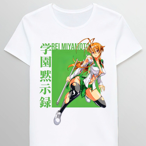 Remera Rei Miyamoto Sexy Anime Highschool Of The De 68550711