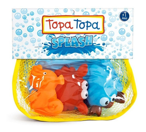 Muñecos Para El Agua X 3 Topa Topa Splash - Vamos A Jugar