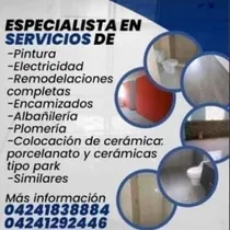 Comprar Servicios Albañilería Albañil Electricidad Plomería Pintura