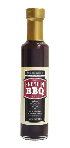 Salsa Bbq Para Carnes Pampagourmet 1x300g