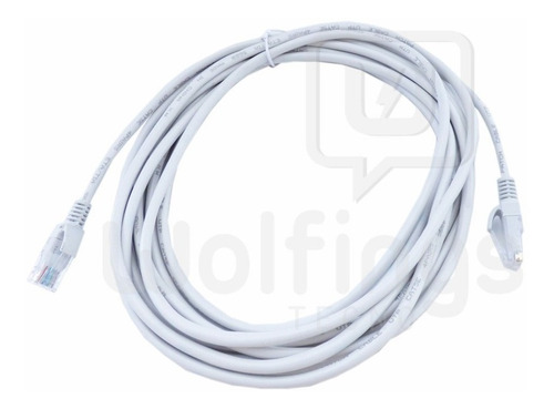 Imagen 4 de 7 de Cable De Red 10 Metros Utp Cat5 Modem Lan Rj45 Pc Ps3 Ps4 Tv