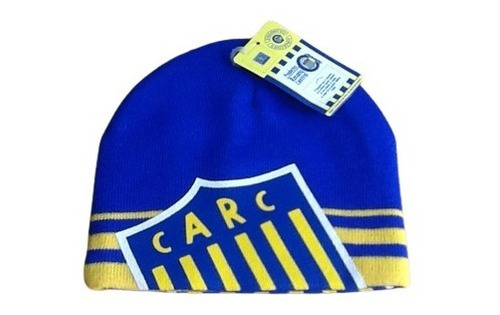 Rosario Central Gorro Tejido Hilo En Un Trazo Excelente