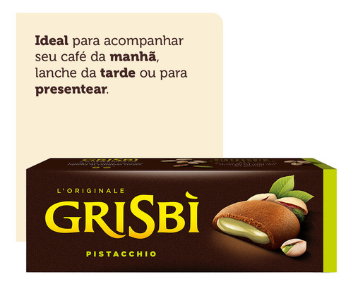 Galleta rellena de crema de pistacho Matilde Vicenzi 135 g