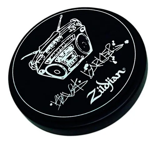Practicador Zildjian 6 PuLG Travis Barker P1204 Color Negro