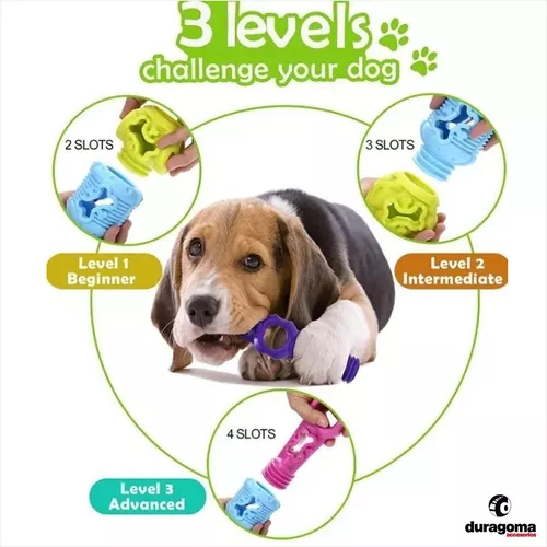 balacoo Juguetes para mascotas, juguetes para perros, juguetes interactivos  para perros, juguetes interactivos dispensadores de golosinas para perros