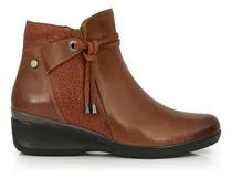 Comprar Bota Mujer Cuero Confort Cavatini Botineta Briganti Zapato