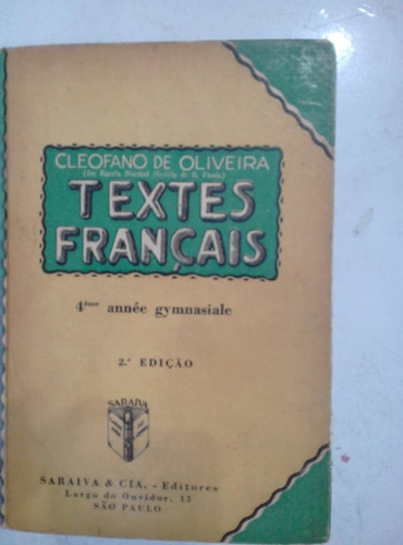 Textes Français-avec Nombre D'exercices Oraux Et Écrits