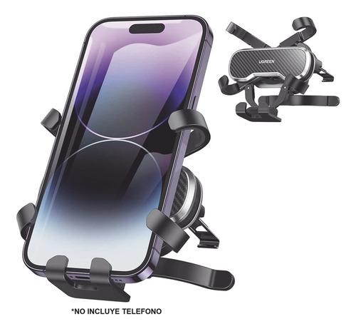 Soporte Para Teléfono De Coche Ugreen 4.7 A 7 Gravity Air Ou