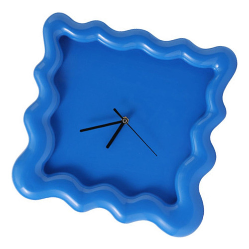 Reloj De Pared Decorativo, Ligero, Silencioso, Regalo, Azul