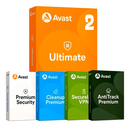 Antivirus Avast Ultimate | 2 Dispositivos | Código Global