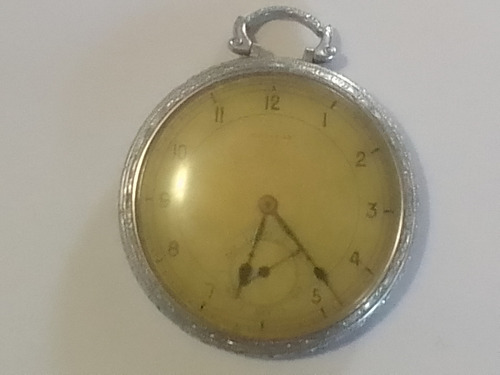 Reloj De Bolsillo Ariston Plateado (Usado)