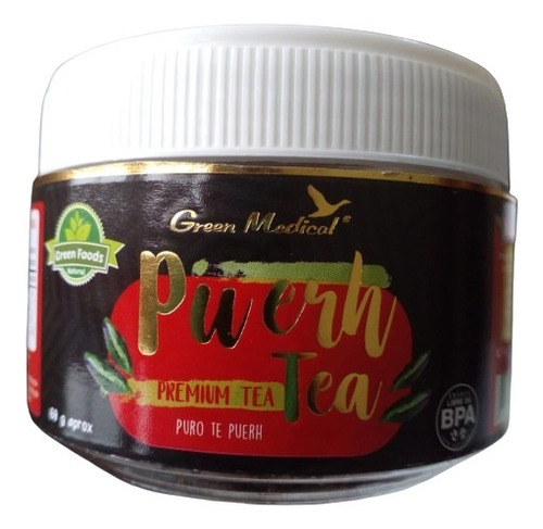 Te Puerh Te Rojo 60g Green Medical