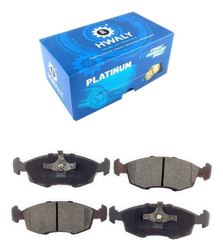 Pastillas De Freno Delantera Fiat Strada 1.8 2006 - 2010