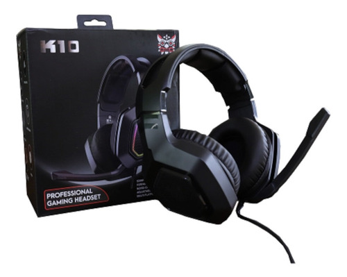 Diadema Headset Gamer Pc Ps4 Xbox Luz Led Onikuma K10