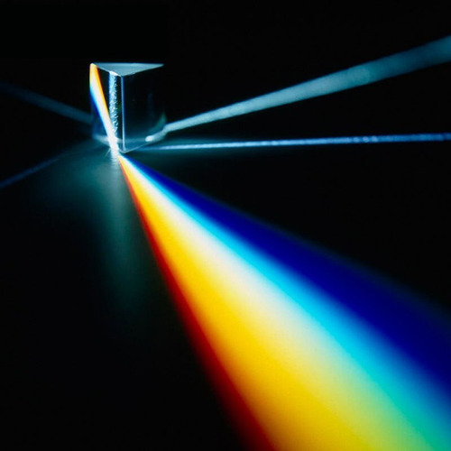 60 mm para experimentos de espectro de luz de arco iris refractor de prisma triangular de enseñanza de vidrio óptico de 30 etc. 30 Prisma triangular de fotografía K9 