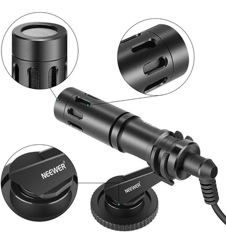 Micrófono De Video Neewer Cm14 Vlogging Profesional