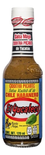 Salsa Kutbil-ik De Chile Habanero Extra Picante El Yucateco