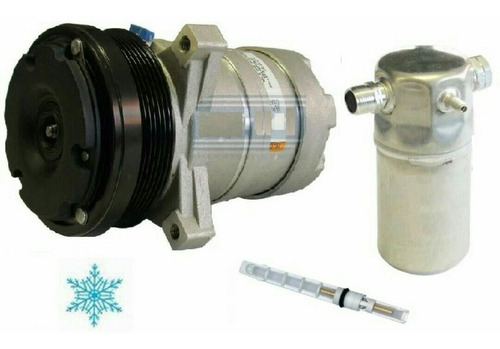 Compressor Behr Harrison+filtro+válvula Silverado 6cc Diesel