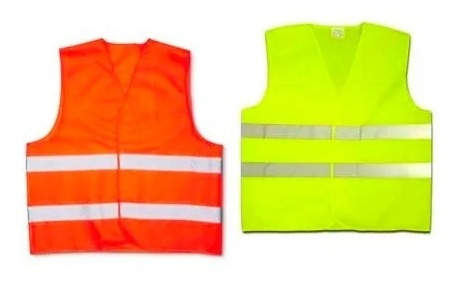 Imagen 3 de 7 de Importadores Directos Chaleco Reflectivo Fluo Auto Moto