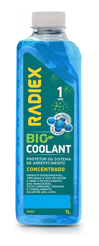 Aditivo Radiador Bio Coolant Azul 1l