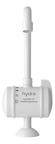 Torneira Multitemp Hydralar 4t Bancada 5500w 220v Hydra Cor Branco