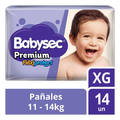 Babysec Pañales Desechables Flexi Protect Talla Xg / 14 Un